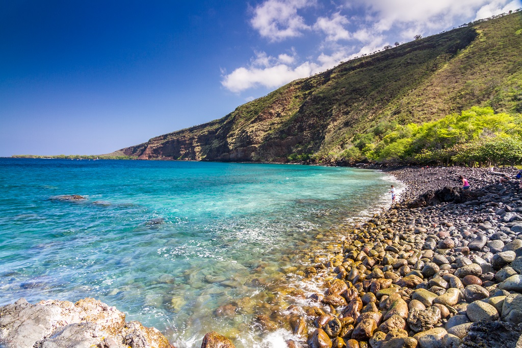 Kealakekua Bay in Captain Cook, on The Big Island of Hawaii